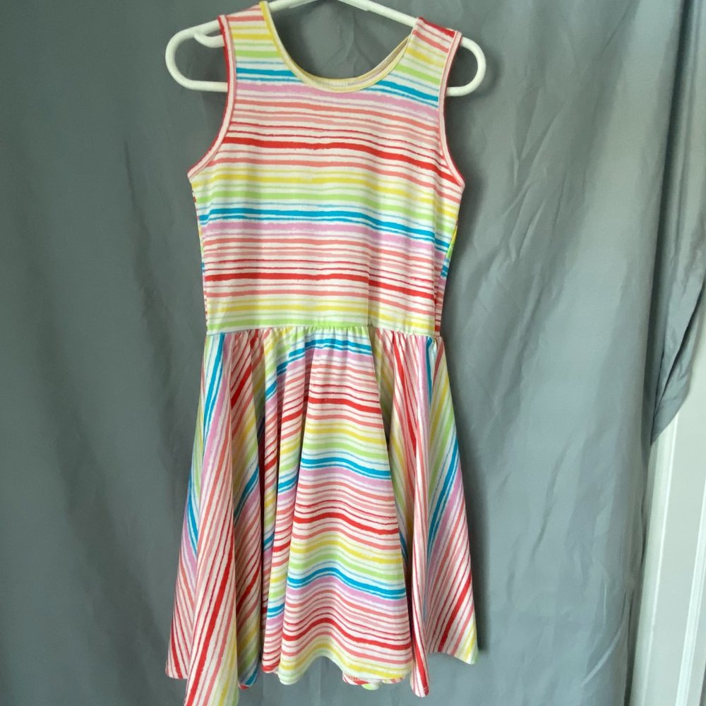Dot Dot Smile 5/6 cool tank rainbow dress